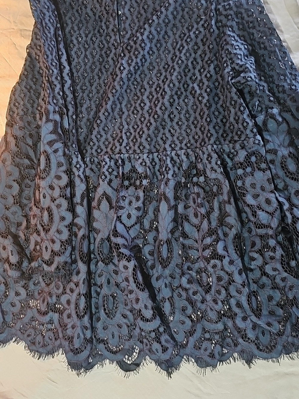 Womens Lane Bryant Lace Top Size 18 - Picture 4 of 5